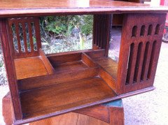 Liberty & Co., A Good Quality Arts & Crafts Revolving Bookcase - Thumbnail 9