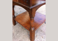Liberty & Co., A Good Quality Arts & Crafts Revolving Bookcase - Thumbnail 11