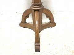 A. W. N. Pugin. A Gothic Revival Oak wine or tea table - Thumbnail 6