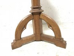 A. W. N. Pugin. A Gothic Revival Oak wine or tea table - Thumbnail 7
