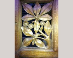 Alfred Waterhouse Attributed, a pair of Gothic Revival hinged alter gate - Thumbnail 7