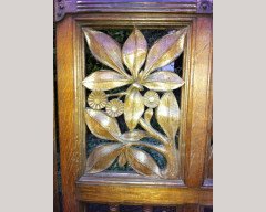 Alfred Waterhouse Attributed, a pair of Gothic Revival hinged alter gate - Thumbnail 9