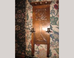 Margaret Gilmour. Rare Glasgow School wall sconce - Thumbnail 1