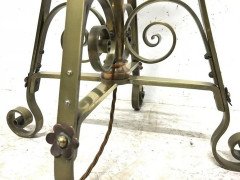 Benham and Froud. Arts Crafts copper and brass telescopic electric standard lamp - Thumbnail 4