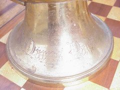 A. W. N. Pugin. A pair of Gothic Revival brass flower vases engraved 'St Mary's Parish' - Thumbnail 10
