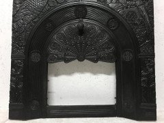 Thomas Jeckyll for Barnard Bishop and Barnard. Rare cast iron fire insert designed by Thomas Jeckyll. - Thumbnail 5