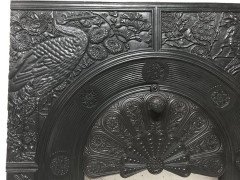 Thomas Jeckyll for Barnard Bishop and Barnard. Rare cast iron fire insert designed by Thomas Jeckyll. - Thumbnail 6