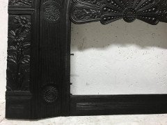 Thomas Jeckyll for Barnard Bishop and Barnard. Rare cast iron fire insert designed by Thomas Jeckyll. - Thumbnail 8
