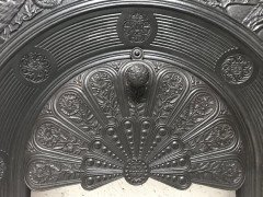 Thomas Jeckyll for Barnard Bishop and Barnard. Rare cast iron fire insert designed by Thomas Jeckyll. - Thumbnail 10