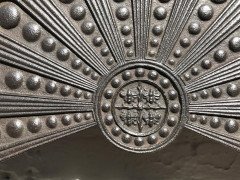 Thomas Jeckyll for Barnard Bishop and Barnard. Rare cast iron fire insert designed by Thomas Jeckyll. - Thumbnail 11