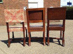 A. W. N. Pugin for Gillows. Two almost identical sets of Gothic Revival Oak dining chairs designed for The House Of Lords - Thumbnail 3