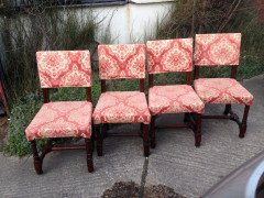 A. W. N. Pugin for Gillows. Two almost identical sets of Gothic Revival Oak dining chairs designed for The House Of Lords - Thumbnail 8