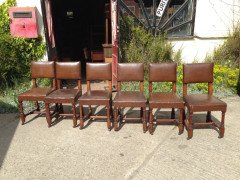 A. W. N. Pugin for Gillows. Two almost identical sets of Gothic Revival Oak dining chairs designed for The House Of Lords - Thumbnail 20