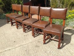 A. W. N. Pugin for Gillows. Two almost identical sets of Gothic Revival Oak dining chairs designed for The House Of Lords - Thumbnail 21