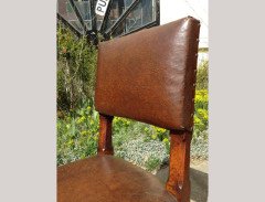 A. W. N. Pugin for Gillows. Two almost identical sets of Gothic Revival Oak dining chairs designed for The House Of Lords - Thumbnail 24