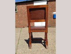 A. W. N. Pugin for Gillows. Two almost identical sets of Gothic Revival Oak dining chairs designed for The House Of Lords - Thumbnail 31