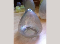 Arts & Crafts opaque pineapple glass shade c.1900 - Thumbnail 2