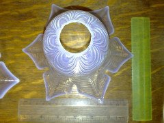Rare set of four Vaseline shade - Thumbnail 2