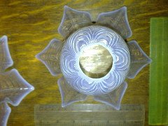 Rare set of four Vaseline shade - Thumbnail 4