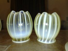 Rare petite pair of Vaseline stripe shade - Thumbnail 3