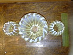 Rare petite pair of Vaseline stripe shade - Thumbnail 4