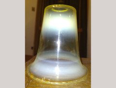 Rare set of eight Vaseline shade - Thumbnail 7
