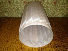 Art Deco Mottled Pink Glass Shade c.1930 - Thumbnail 7