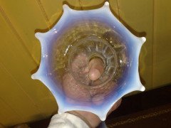 Rare pair of Vaseline spider web shade - Thumbnail 3