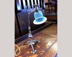 W. A. S. Benson. Rare copper and brass table lamp - Thumbnail 2