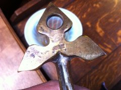 W. A. S. Benson. Rare copper and brass table lamp - Thumbnail 9