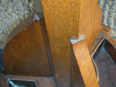 Arthur Simpson. Rare Arts & Crafts Hatstand with a Copper Lantern to the Top - Thumbnail 12