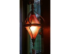 W. A. S. Benson. Rare double conical hanging lamp - Thumbnail 2