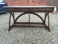 A. W. N. Pugin. An important early Oak desk. - Thumbnail 1