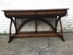A. W. N. Pugin. An important early Oak desk. - Thumbnail 2