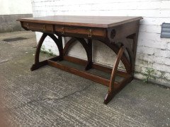 A. W. N. Pugin. An important early Oak desk. - Thumbnail 4