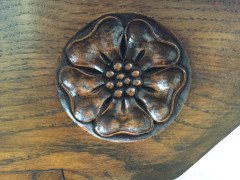 A. W. N. Pugin. An important early Oak desk. - Thumbnail 11