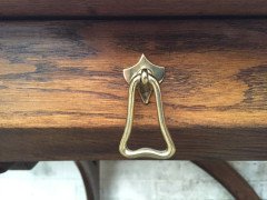 A. W. N. Pugin. An important early Oak desk. - Thumbnail 13
