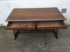 A. W. N. Pugin. An important early Oak desk. - Thumbnail 14