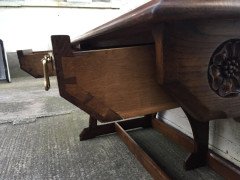 A. W. N. Pugin. An important early Oak desk. - Thumbnail 15