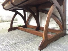 A. W. N. Pugin. An important early Oak desk. - Thumbnail 16