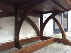 A. W. N. Pugin. An important early Oak desk. - Thumbnail 17
