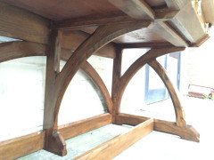 A. W. N. Pugin. An important early Oak desk. - Thumbnail 18