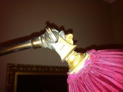 W. A. S. Benson. Rare three branch adjustable standard lamp with extending and inverting shades - Thumbnail 9