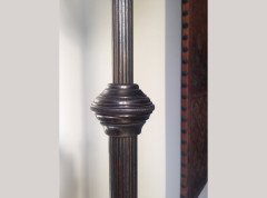 W. A. S. Benson. Rare three branch adjustable standard lamp with extending and inverting shades - Thumbnail 10