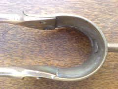 C. F. A Voysey for Thomas Elsley. heart-shaped coal shovel and a matching tongs - Thumbnail 6