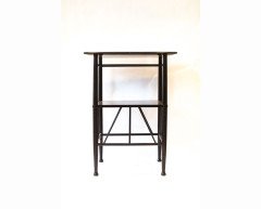 E. W. Godwin for William Watt. An important Anglo-Japanese ebonised and inlaid side table - Thumbnail 1