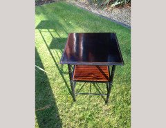 E. W. Godwin for William Watt. An important Anglo-Japanese ebonised and inlaid side table - Thumbnail 5