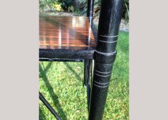 E. W. Godwin for William Watt. An important Anglo-Japanese ebonised and inlaid side table - Thumbnail 12