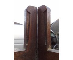 C. F. A Voysey for Liberty & Co. iconic Arts & Crafts Oak three fold screen Wyburd Studio's - Thumbnail 3