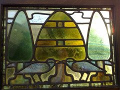 C. F. A Voysey for Liberty & Co. iconic Arts & Crafts Oak three fold screen Wyburd Studio's - Thumbnail 11